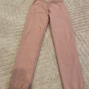 Pink H&M womens sweatpants